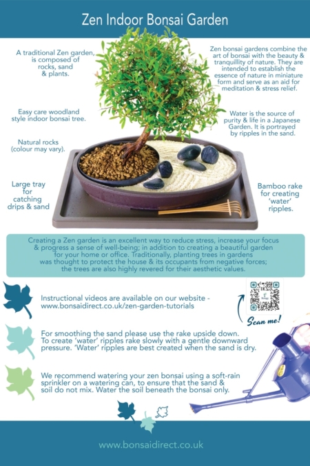 How to make your Zen bonsai garden instruction guide